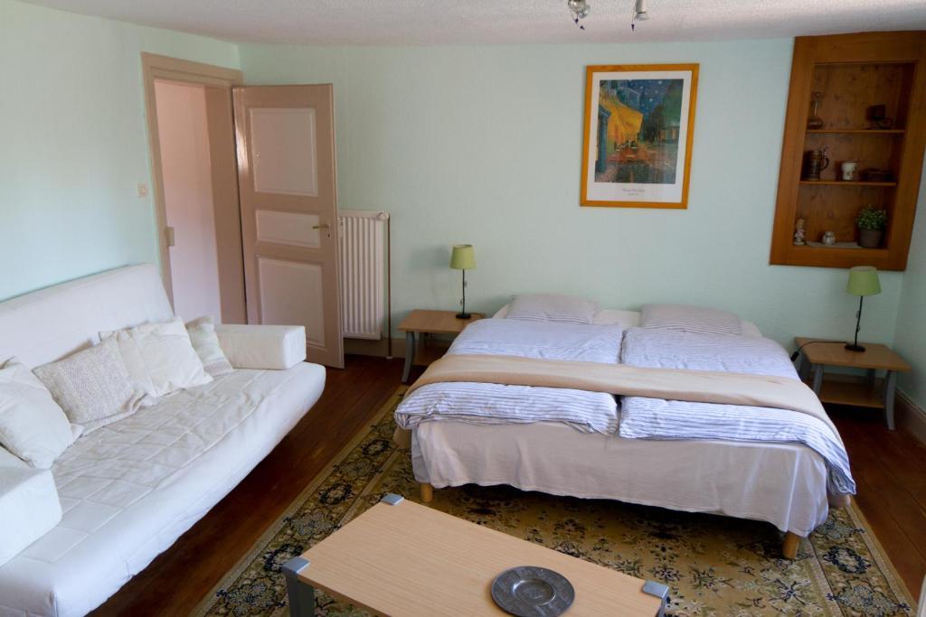 Gites Le Tokay Et Le Muscat Gertwiller Kamer foto